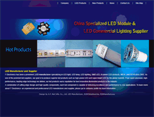 Tablet Screenshot of china-led-lights.com